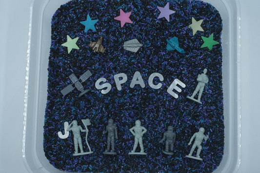 ABC Space Sensory Rice Bin