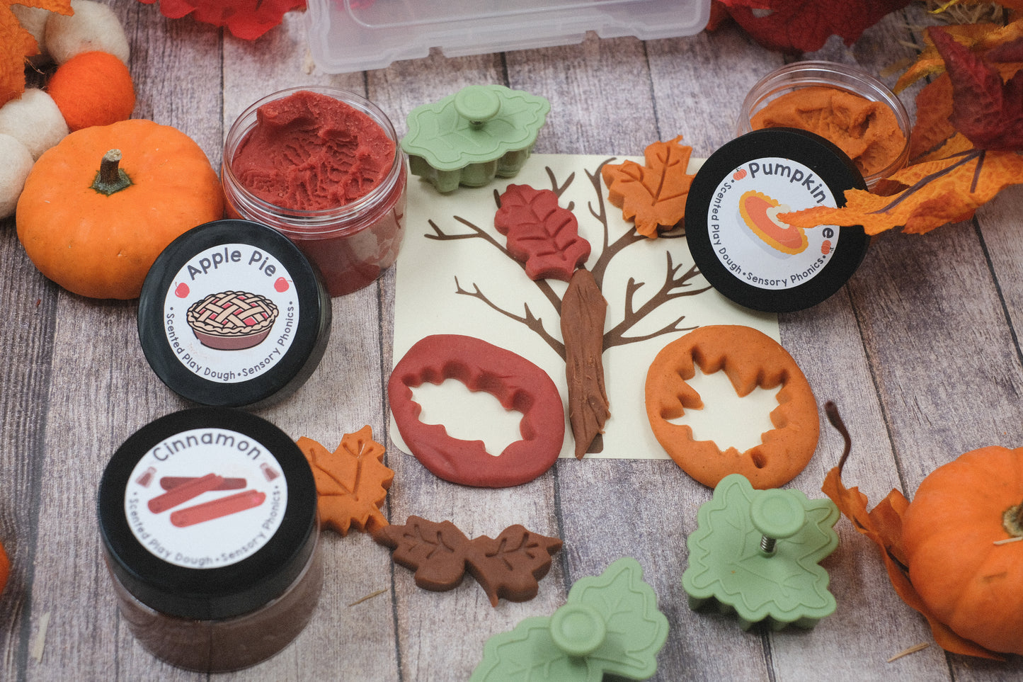 Fall Sensory Play Dough Kit