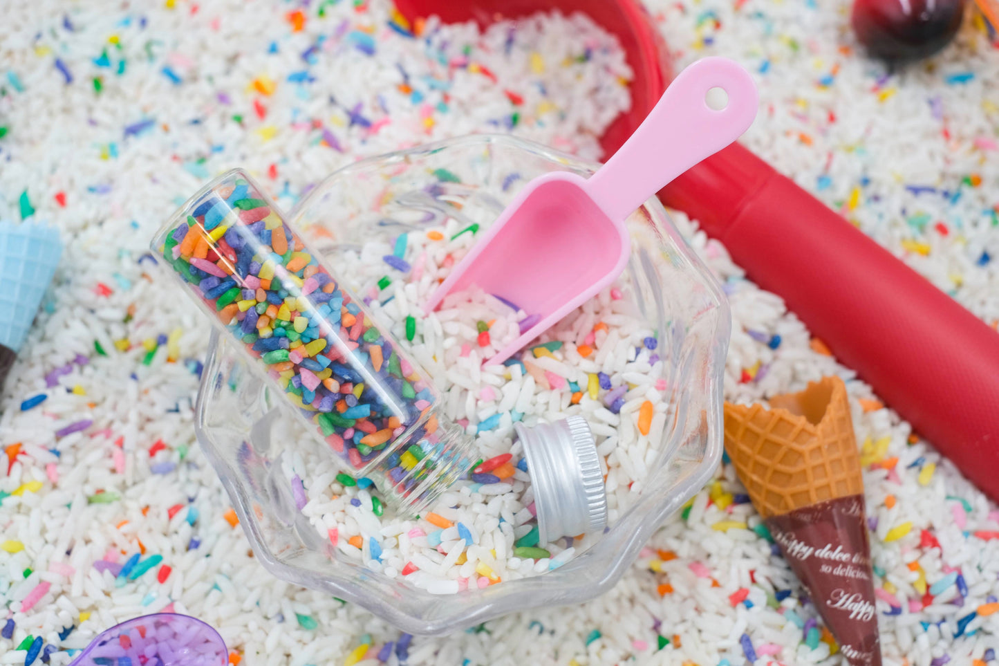 Ice Cream Sensory Bin Birthday Party Sensory Kit Summer Sensory Bin