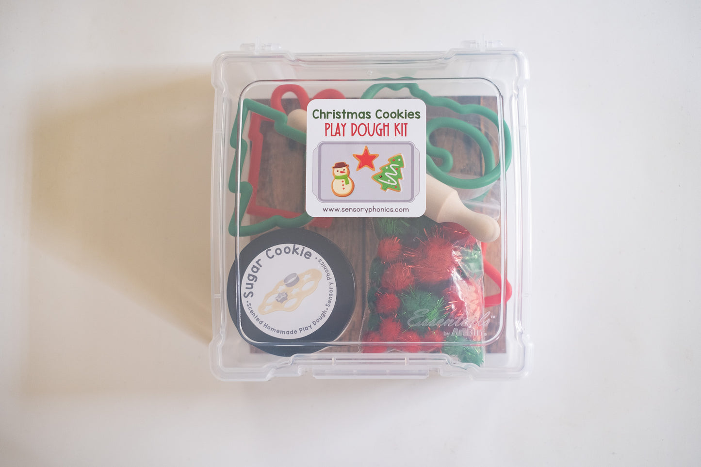 Christmas Cookie Play Dough Kit