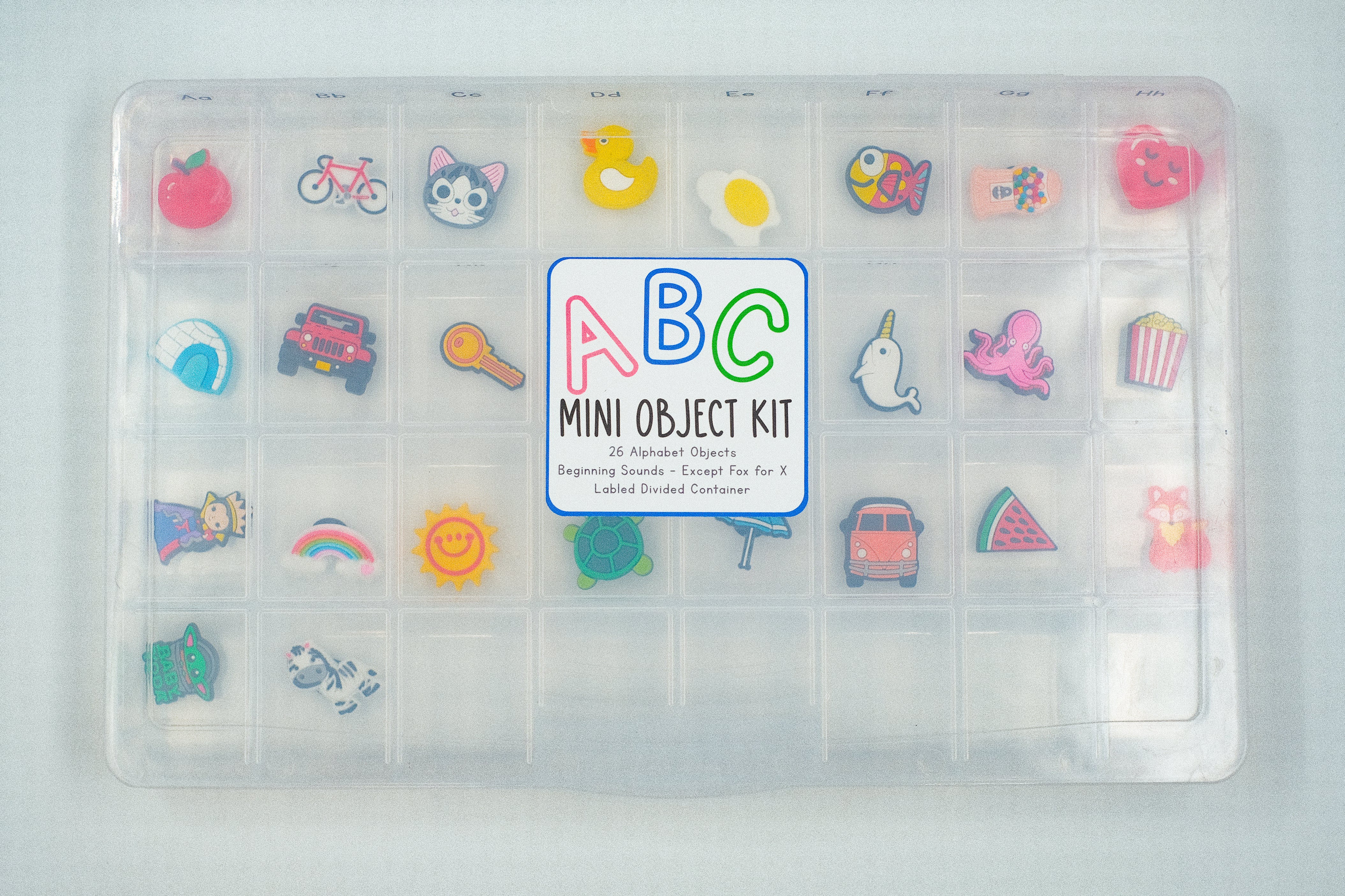 ABC Mini Object Kit Single Set Beginning Sounds – Sensory Phonics