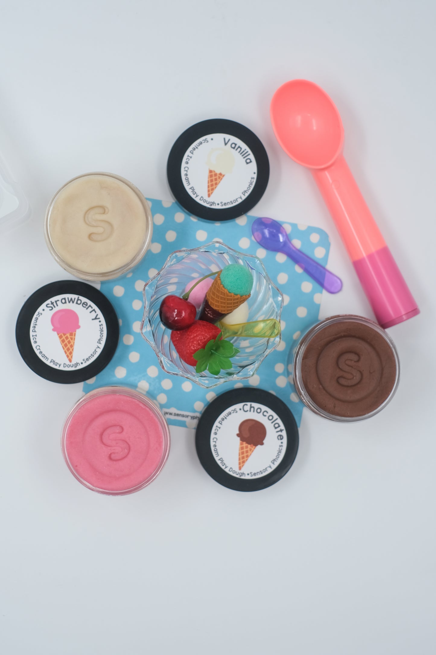 Ice Cream Play Dough Kit