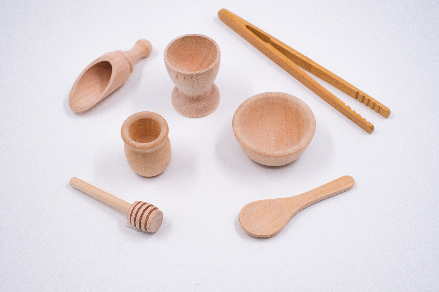 Montessori Wooden Sensory Tool Set