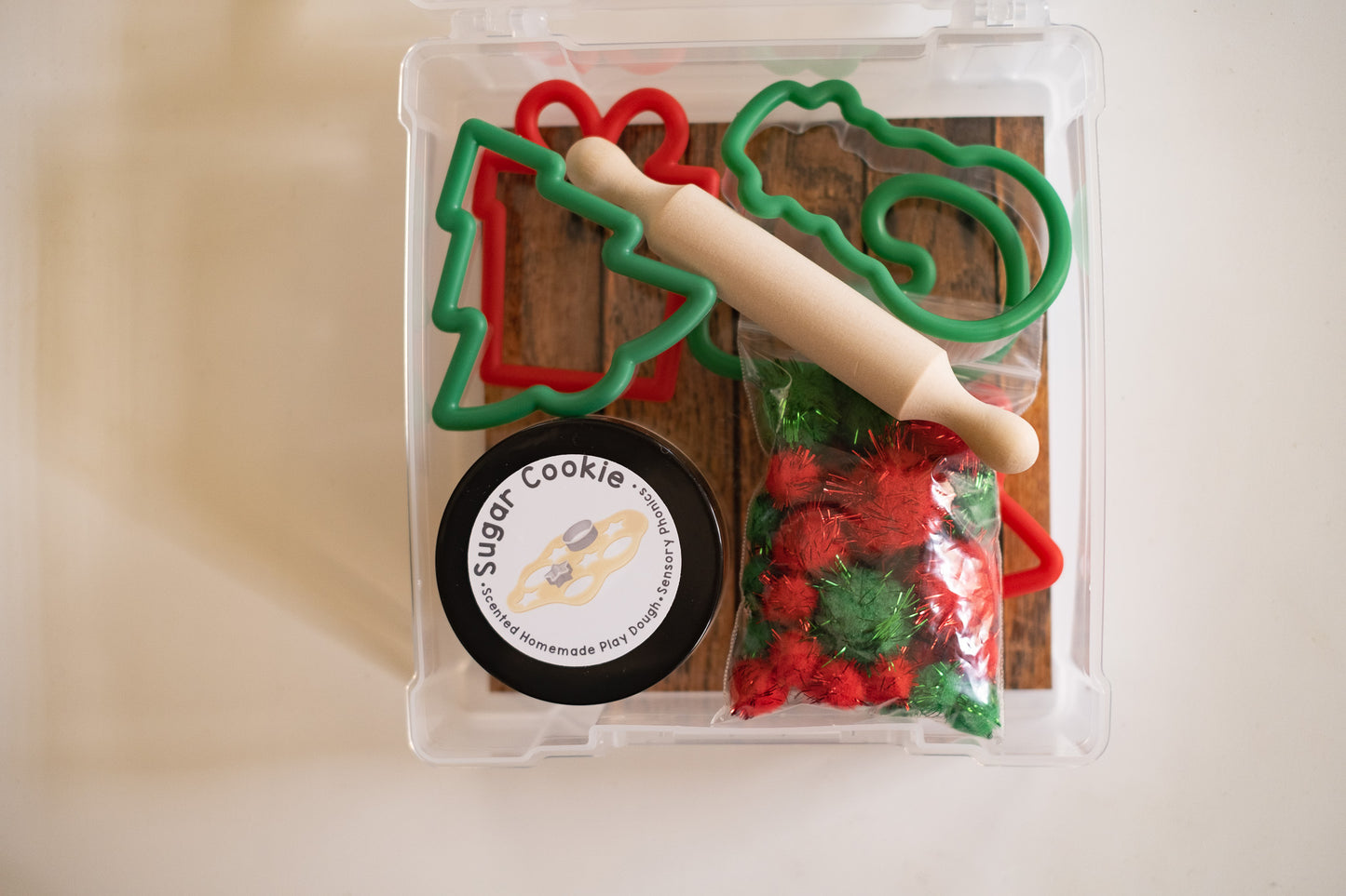 Christmas Cookie Play Dough Kit