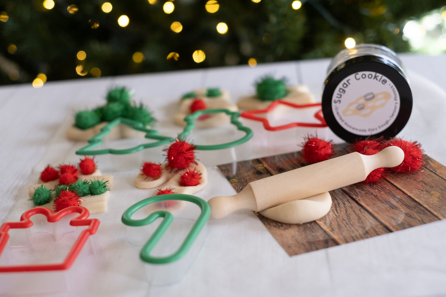 Christmas Cookie Play Dough Kit