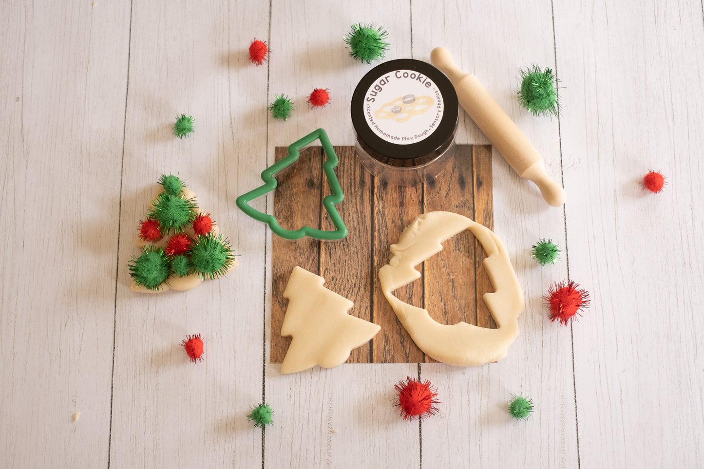 Christmas Cookie Play Dough Kit