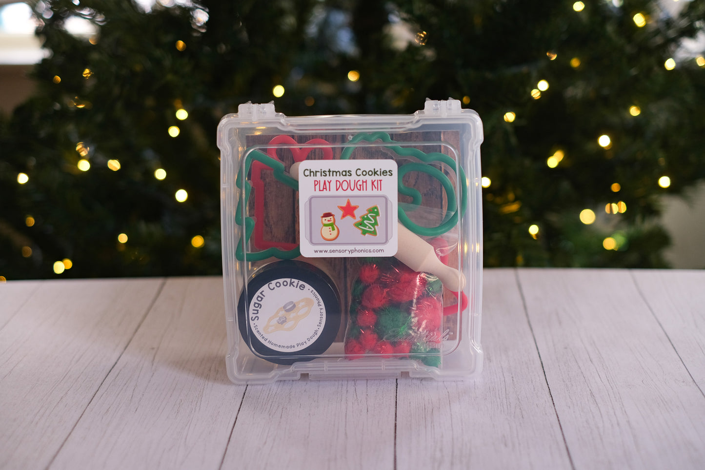 Christmas Cookie Play Dough Kit