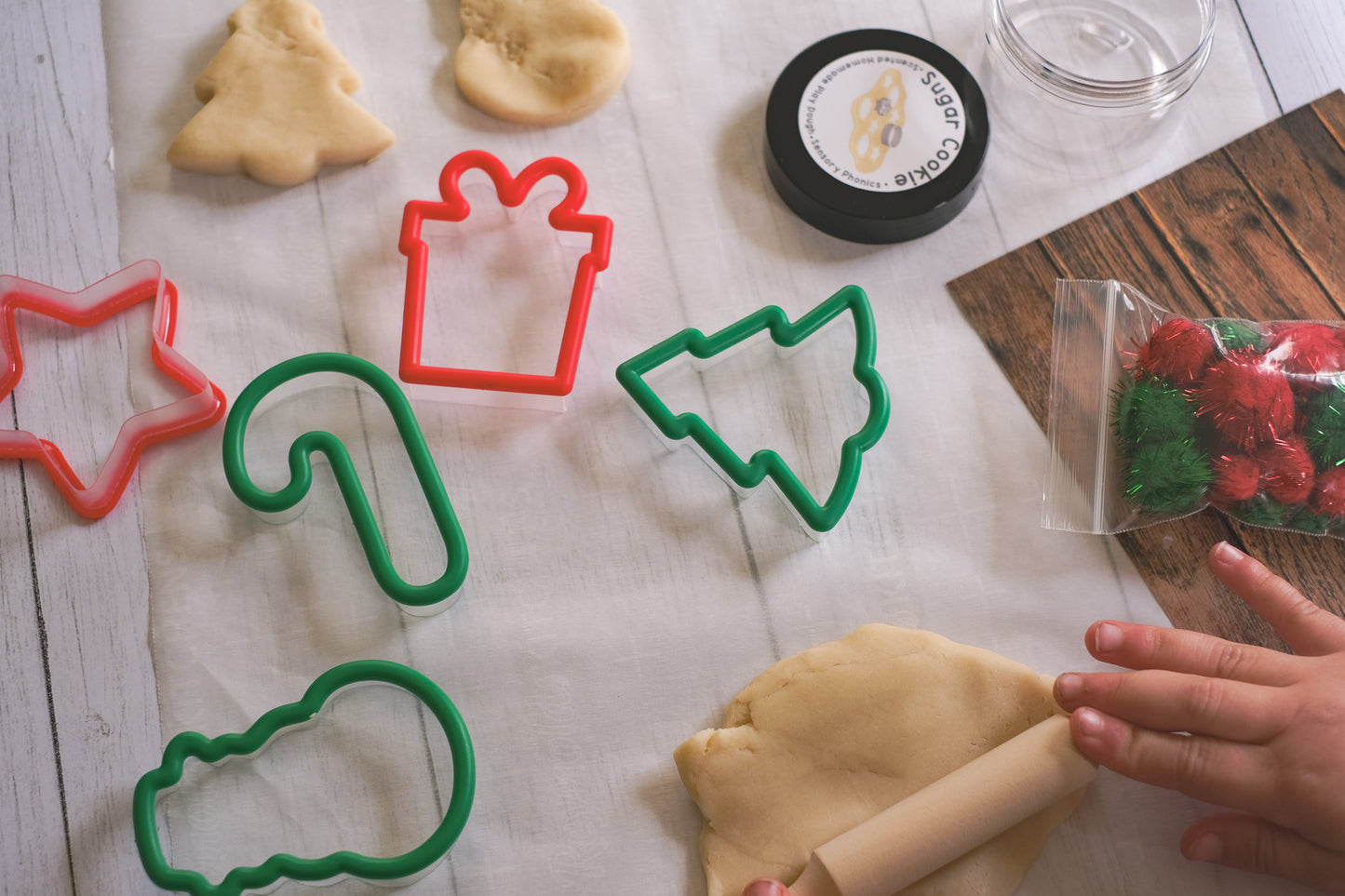 Christmas Cookie Play Dough Kit