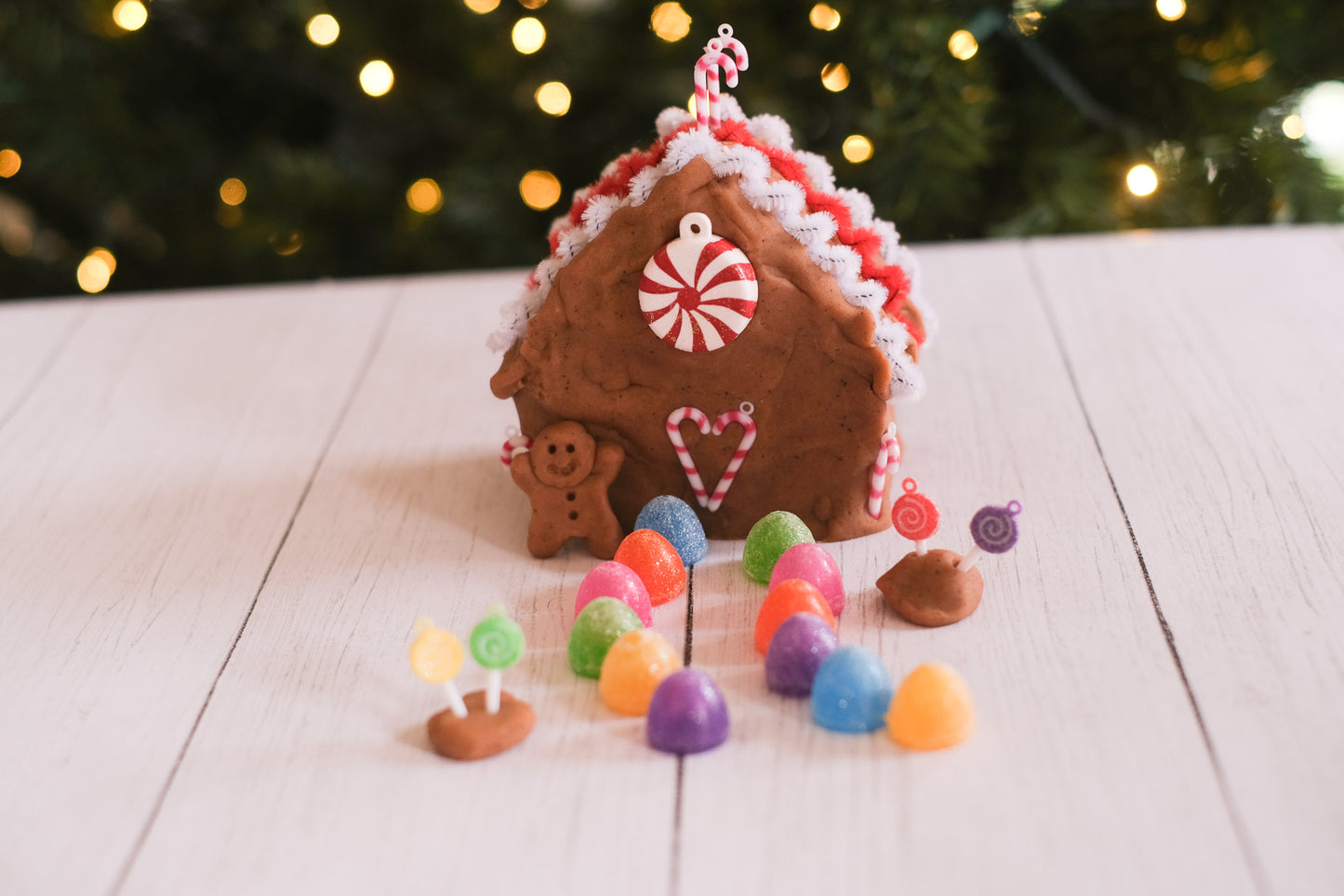 Gingerbread Play Dough Kit