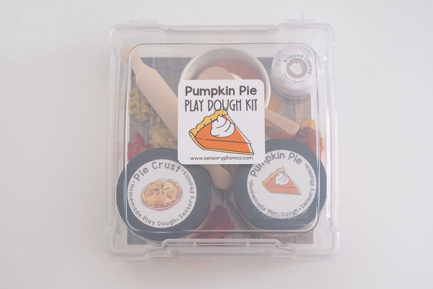 Pumpkin Pie Play Dough Kit